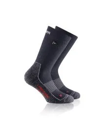Rohner Socken - Trekking "Compression Trek Light l/r" schwarz