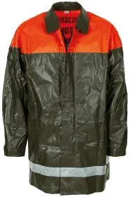 Schweiz. Regenjacke, oliv, "Zivilschutz", neuw.