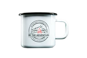Bushcraft - Emaille-Tasse, Bushbox Mug Be the Adventure