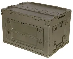 Box, Kunststoff, faltbar, 60 l, oliv