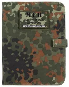Terminplaner, A5, flecktarn