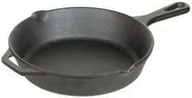 Bratpfanne, Gusseisen, Griff, Durchmesser ca. 26 cm