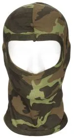 Balaclava, 1-Loch, dünn, M 95 CZ tarn, 100 % Baumwolle