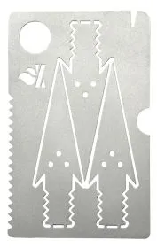 Bushcraft -  BE Survival-Pfeilkarte