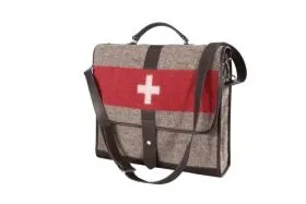 Aktentasche "Schweizer Armee Wolldecke"