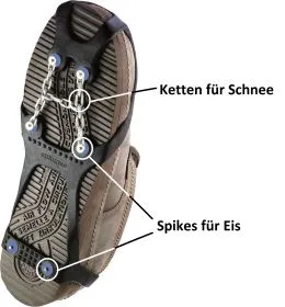 Ottinger - Schuhkralle Yeti (Grösse 38-46)