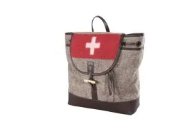 Rucksack "Schweizer Armee Wolldecke"