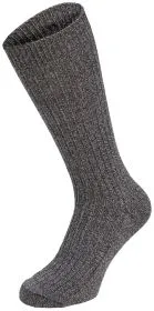 BW Socken, Keilferse, grau 