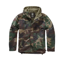 Brandit - Frontzip Windbreaker woodland